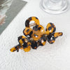 Hairpin Acetic Acid Material Diamond Decoration Sweet Style Flower Design For Women