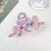 Hairpin Acetic Acid Material Diamond Decoration Sweet Style Flower Design For Women