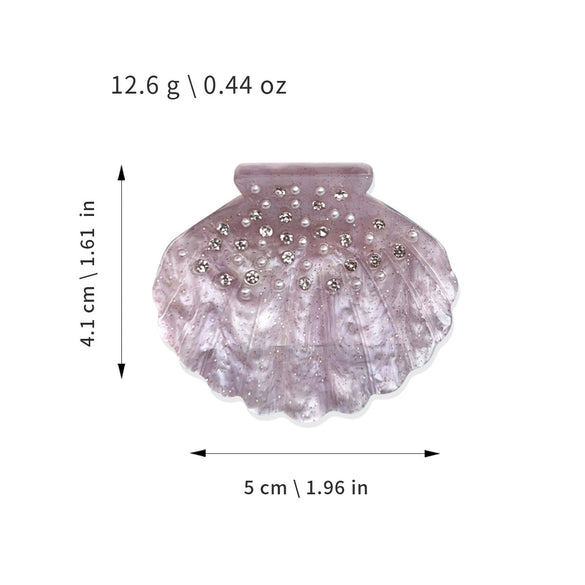 Hairpin Acrylic Small Fresh Style Handmade Women's Sea Shell Hair Accessories