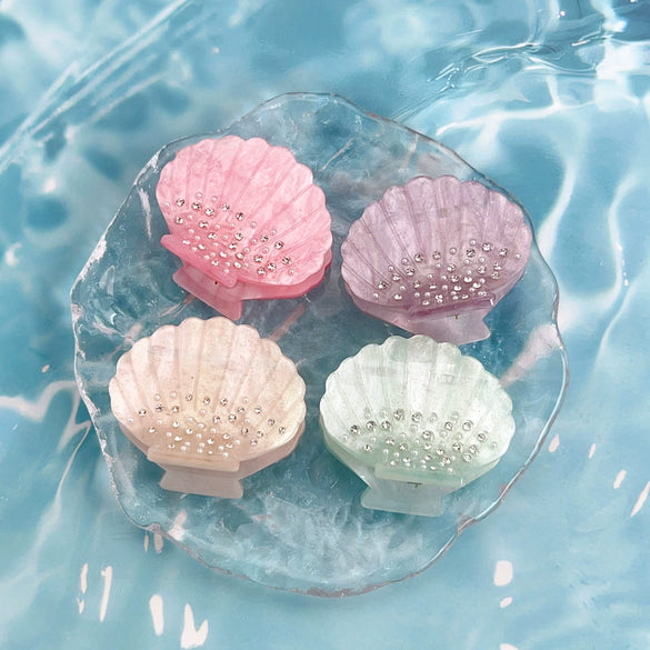 Hairpin Acrylic Small Fresh Style Handmade Women's Sea Shell Hair Accessories