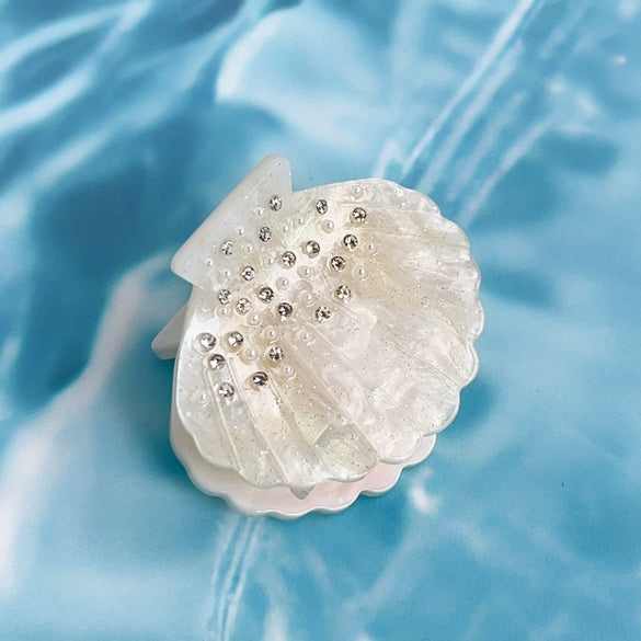 Hairpin Acrylic Small Fresh Style Handmade Women's Sea Shell Hair Accessories