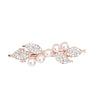 Hairpin Alloy Electroplating Three Layer Electroplating Bow Rhinestone Women's Hair Accessories