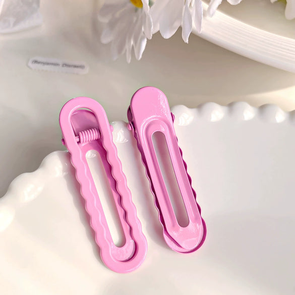 Hairpin Alloy Geometric Handmade Women's Small Fresh Hair Accessories