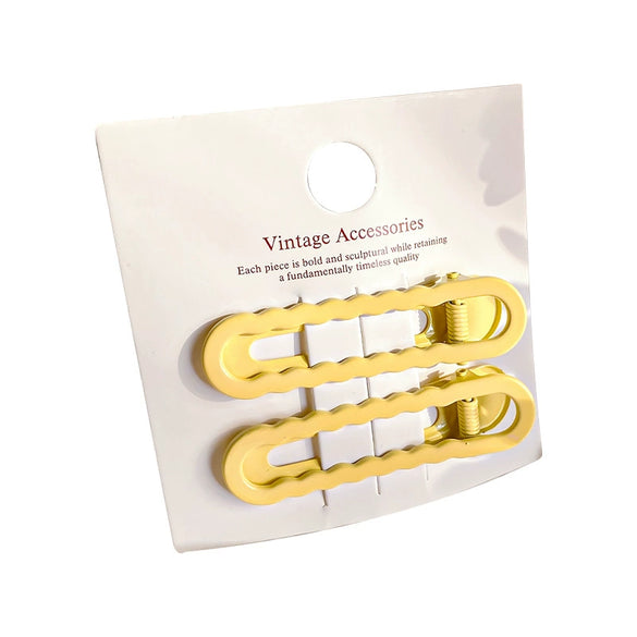 Hairpin Alloy Geometric Handmade Women's Small Fresh Hair Accessories