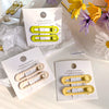 Hairpin Alloy Geometric Handmade Women's Small Fresh Hair Accessories