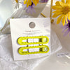 Hairpin Alloy Geometric Handmade Women's Small Fresh Hair Accessories