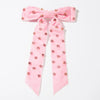 Hairpin Cloth Geometric Diamond Spring Clip Doublelayer Bow Fashionable Ladylike Hair Accessory