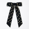 Hairpin Cloth Geometric Diamond Spring Clip Doublelayer Bow Fashionable Ladylike Hair Accessory