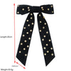 Hairpin Cloth Geometric Diamond Spring Clip Doublelayer Bow Fashionable Ladylike Hair Accessory