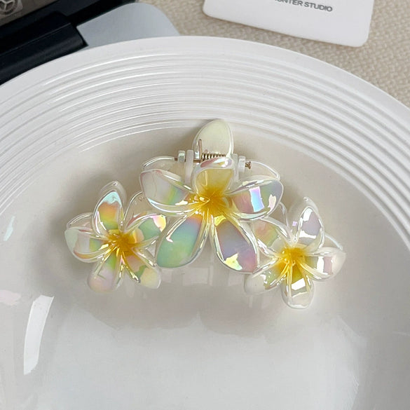 Hairpin Egg Flower Gradient Style Polishing Headwear