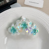 Hairpin Egg Flower Gradient Style Polishing Headwear