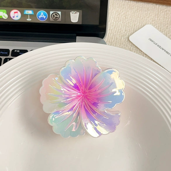 Hairpin Egg Flower Gradient Style Polishing Headwear