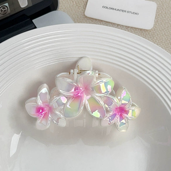 Hairpin Egg Flower Gradient Style Polishing Headwear