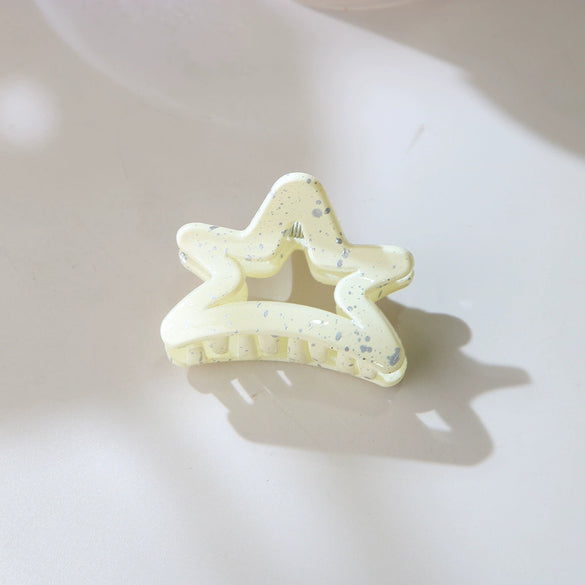 Hairpin Hair Accessories Cute Small Grab Clip Half Hair Shark Clip For Women Baking Paint Style