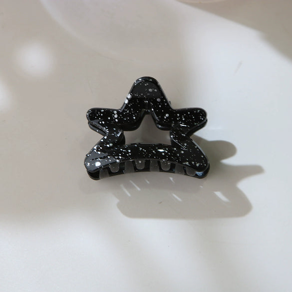 Hairpin Hair Accessories Cute Small Grab Clip Half Hair Shark Clip For Women Baking Paint Style