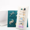 Hairpin Jewelry Storage Display Stand Retro Simple Flannel Rectangular