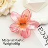 Hairpin Plastic Resin Egg Flower Style Electroplated For Women