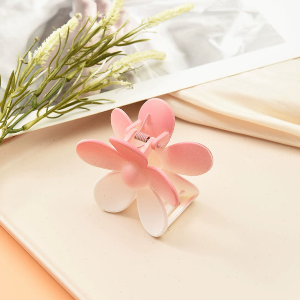 Hairpin Plastic Resin Gradient Color Baking Paint Style For Women