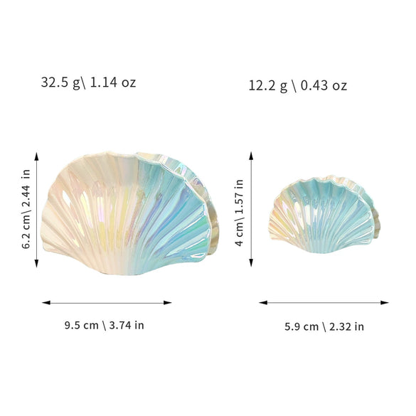 Hairpin Plastic Resin Vacation Style Electroplating Shell Women's Hair Accessories