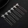 Hairpin Rhinestone Drop Shape Hair Jewelry