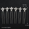 Hairpin Rhinestone Drop Shape Hair Jewelry