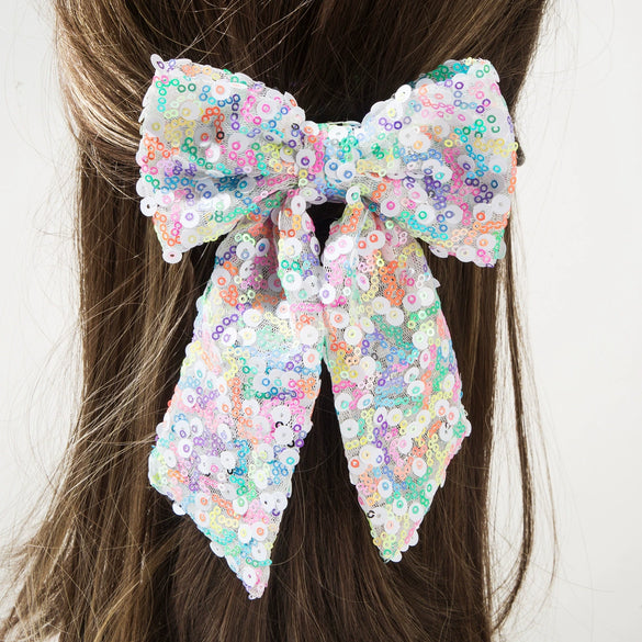 Hairpin Sequin Cloth Handsewn Inlay Female Hair Accessories