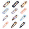 Hairpin Side Clip Acetate Acrylic Handmade Fashion Geometric Women's Hair Accessories