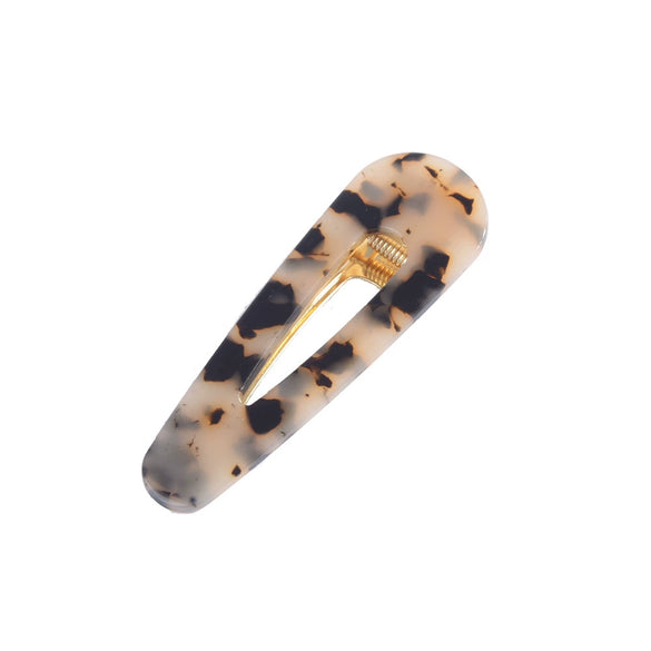 Hairpin Side Clip Acetate Acrylic Handmade Fashion Geometric Women's Hair Accessories