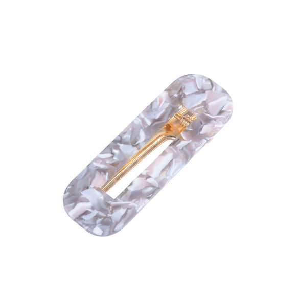 Hairpin Side Clip Acetate Acrylic Handmade Fashion Geometric Women's Hair Accessories