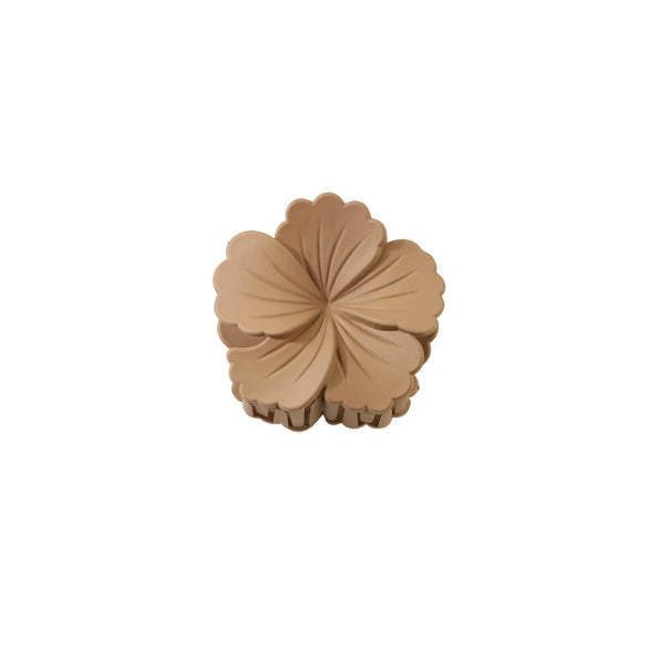 Hairpin Women's Curly Flower Style Paint Treatment Highgrade Shark Clip Hair Accessories