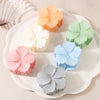 Hairpin Women's Curly Flower Style Paint Treatment Highgrade Shark Clip Hair Accessories
