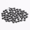 Half Face Hair Accessories Abs Imitation Pearl Semicircle Flat Bottom Diy Handmade Bow