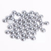 Half Face Hair Accessories Abs Imitation Pearl Semicircle Flat Bottom Diy Handmade Bow