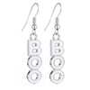 Halloween Alloy Pumpkin Earrings With Bat Spider And Ghost Cartoon Charms In A Fun Punk Hip Hop Style