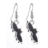 Halloween Alloy Pumpkin Earrings With Bat Spider And Ghost Cartoon Charms In A Fun Punk Hip Hop Style