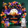 Halloween Balloon Arch Set With Round Latex Balloons For Party Decoration