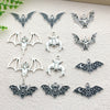 Halloween Bat Jewelry Diy Pendant Bracelet Earrings Necklace Accessories In Alloy Electroplated