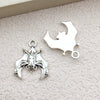 Halloween Bat Jewelry Diy Pendant Bracelet Earrings Necklace Accessories In Alloy Electroplated