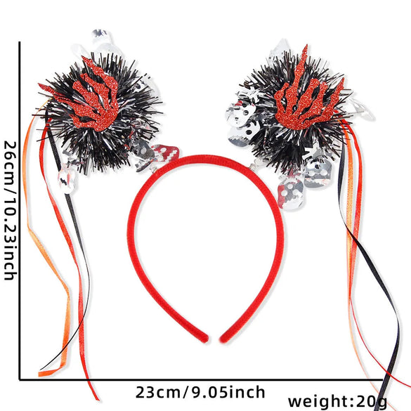 Halloween Cute Funny Pumpkin Spider Skull PE Plastic Holiday Festival Costume Props Decorative Props