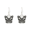 Halloween Earrings Alloy Butterfly Skull Cartoon Gothic Punk Dark Electroplated For Women