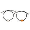 Halloween Ghost Pumpkin Cartoon Elements Alloy Electroplated Funny Drawstring Bracelet For Women
