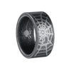 Halloween Insect Pattern Titanium Steel Ring With Electroplating