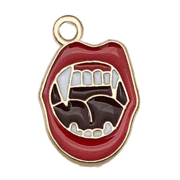 Halloween Jewelry Accessories Zinc Alloy Pumpkin Ghost Pendant Dripping Oil Style