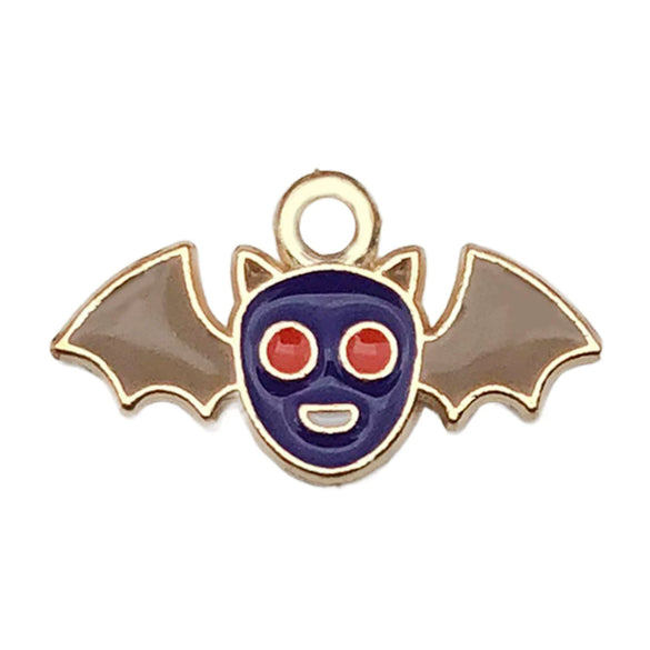 Halloween Jewelry Accessories Zinc Alloy Pumpkin Ghost Pendant Dripping Oil Style