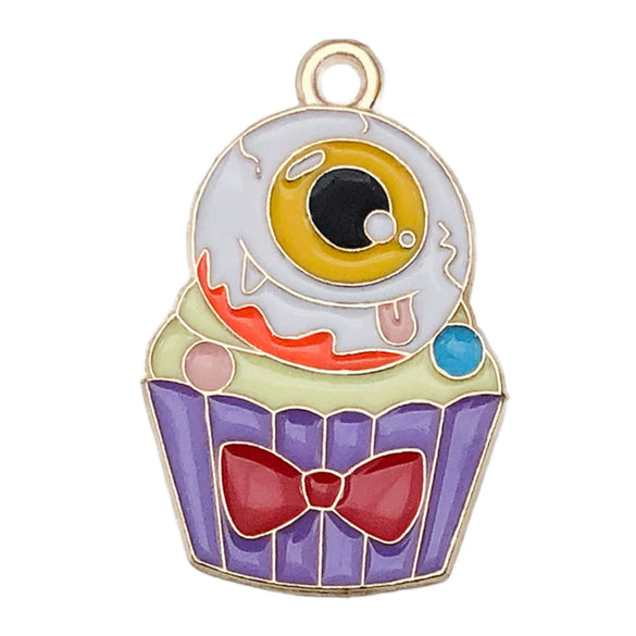 Halloween Jewelry Accessories Zinc Alloy Pumpkin Ghost Pendant Dripping Oil Style