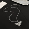 Halloween Moth Skull Pendant Necklace In Alloy With Electroplating Punk Style Unisex Animal Pattern