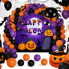 Halloween Party Decoration Black Orange Purple Ghost Festival Pumpkin Hat Balloon Set