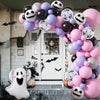 Halloween Round Latex Balloon Party Scene Decoration Combination Suit