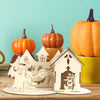 Halloween Simple Style House Wood Party Festival Ornaments