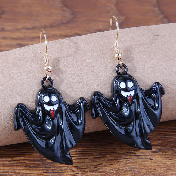 Halloween Skull Horror Atmosphere Alloy Earrings